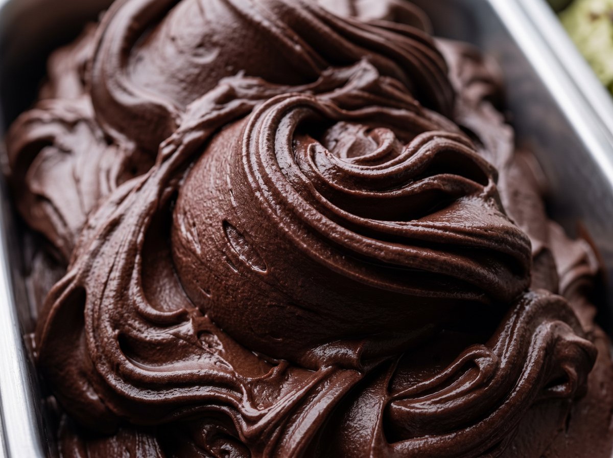 Gelato Vegano al Cioccolato Fondente all'Acqua - Gelato artigianale