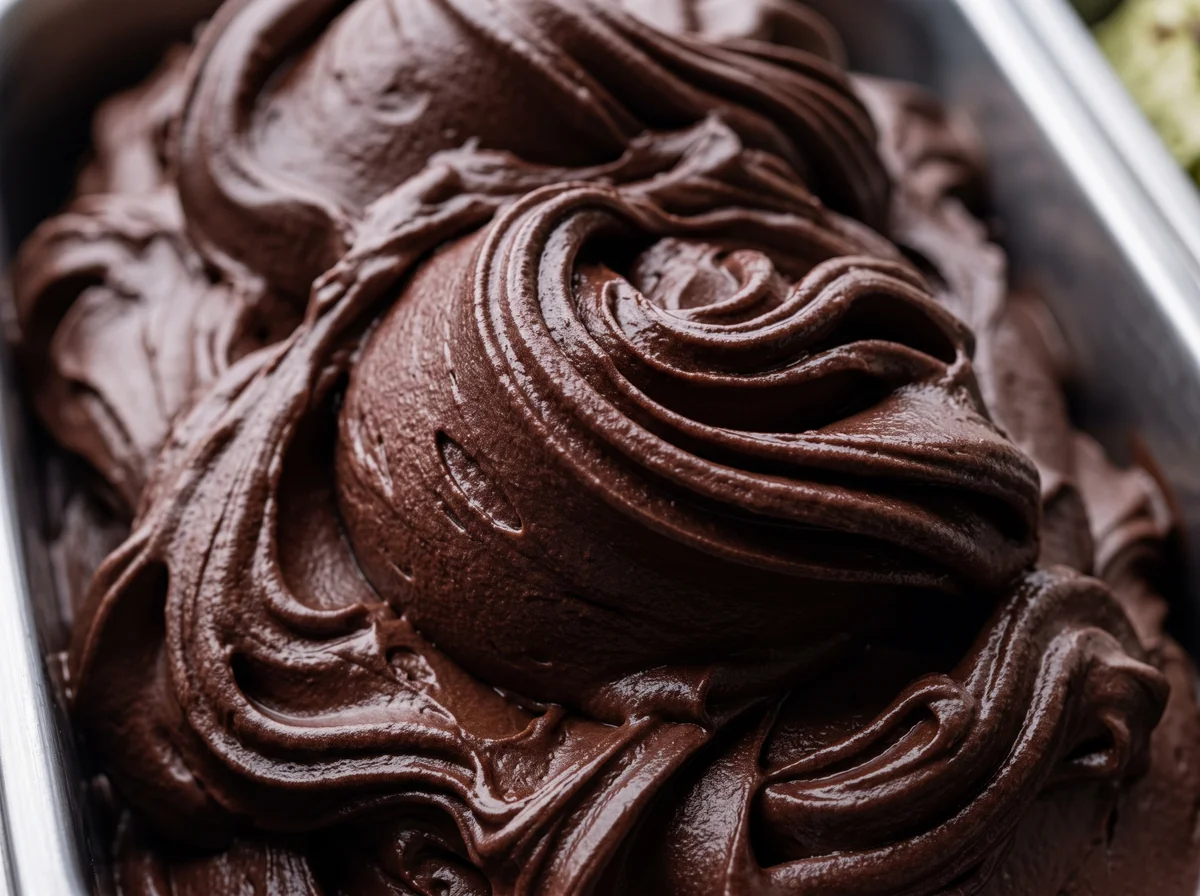 Helado Artesanal Vegano de Chocolate Negro (Al Agua)